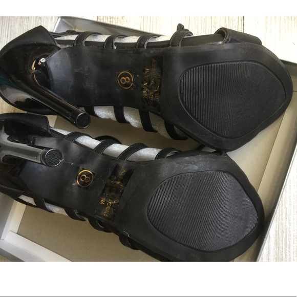 LACE UP HEELS GLADIATOR       SIZE 7 - Picture 5 of 7